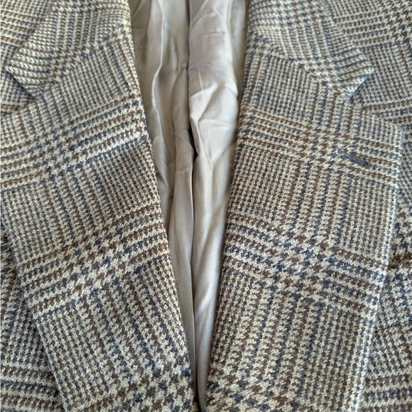 Mens Alpaca Blazer Sportscoat Nordstrom Mackey Spatz 40 Made in Italy - Picture 12 of 16